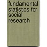 Fundamental Statistics for Social Research door Duncan Cramer