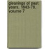 Gleanings Of Past Years, 1843-78, Volume 7