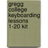 Gregg College Keyboarding Lessons 1-20 Kit