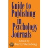 Guide To Publishing In Psychology Journals door Robert J. Sternberg