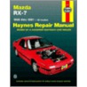 Haynes Mazda Rx-7 Automotive Repair Manual by mike stubblefield