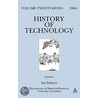 History of Technology, Volume Twenty-Seven by Ian Inkster