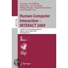 Human-Computer Interaction - Interact 2009 door Onbekend