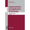 Implementation And Application Of Automata door Onbekend
