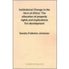 Institutional Change In The Horn Of Africa door Sandra Fullerton Joireman