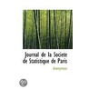 Journal De La Société De Statistique De door . Anonymous