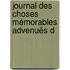 Journal Des Choses Mémorables Advenuës D