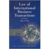 Law Of International Business Transactions door Robin Burnett