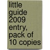 Little Guide 2009 Entry, Pack Of 10 Copies door Ucas