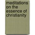 Meditations On The Essence Of Christianity
