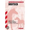 Michael Kohlhaas. Interpretationen Deutsch door Heinrich von von Kleist