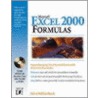 Microsoft Excel 2000 Formulas [with Cdrom] door John Walkenbach