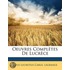 Oeuvres Complètes De Lucrèce