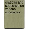 Orations And Speeches On Various Occasions door Edward Everett