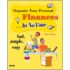Organize Your Personal Finances In No Time