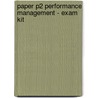 Paper P2 Performance Management - Exam Kit door Onbekend