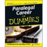 Paralegal Career For Dummies [with Cd-rom] door T. Vriends