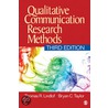 Qualitative Communication Research Methods door Thomas R. Lindlof