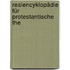 Realencyklopädie Für Protestantische The