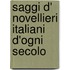 Saggi D' Novellieri Italiani D'Ogni Secolo