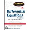 Schaum's Outline of Differential Equations by Richard Bronson