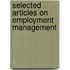 Selected Articles On Employment Management