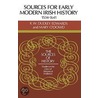 Sources for Modern Irish History 1534-1641 by R.W. Dudley Edwards