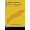 St. Andrews Medical Graduates' Association door Leoonard W. Sedgwick