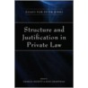 Structure and Justification in Private Law door Onbekend