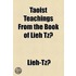 Taoist Teachings From The Book Of Lieh Tzu