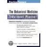 The Behavioural Medicine Treatment Planner door Douglas E. Degood