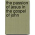 The Passion Of Jesus In The Gospel Of John