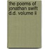 The Poems Of Jonathan Swift D.D. Volume Ii