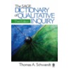 The Sage Dictionary of Qualitative Inquiry by Thomas A. Schwandt