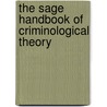 The Sage Handbook Of Criminological Theory door Eugene McLaughlin