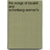 The Songs of Boublil and Schonberg-Women's