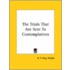 The Trials That Are Sent To Contemplatives