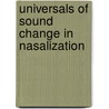 Universals Of Sound Change In Nasalization door John Hajek