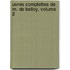 Uvres Complettes de M. de Belloy, Volume 2