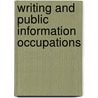 Writing and Public Information Occupations door Onbekend