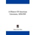 A History of American Literature, 1676-1765