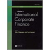 A Reader In International Corporate Finance by Stijn Claessens