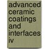 Advanced Ceramic Coatings And Interfaces Iv