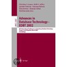 Advances in Database Technology - Edbt 2002 door K.G. Jeffery