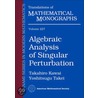 Algebraic Analysis Of Singular Perturbation door Yoshitsugu Takei