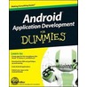 Android Application Development For Dummies door Steven Holzner