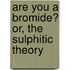 Are You a Bromide? Or, the Sulphitic Theory