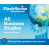 As Business Studies Flash Revise Pocketbook by Andrew Gillespie