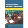 Assessing Children's Mathematical Knowledge door Dunne Mairead