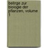 Beitrge Zur Biologie Der Pflanzen, Volume 1